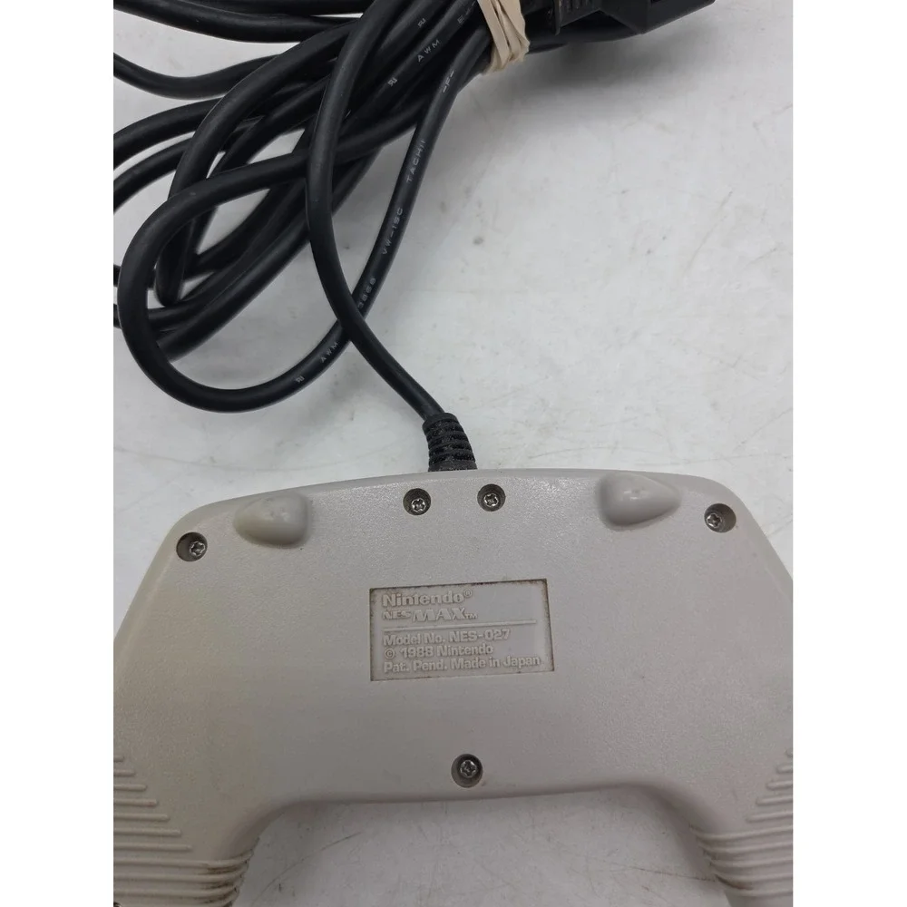 Official OEM Nintendo Nes Max NES-027 Turbo Controller Tested